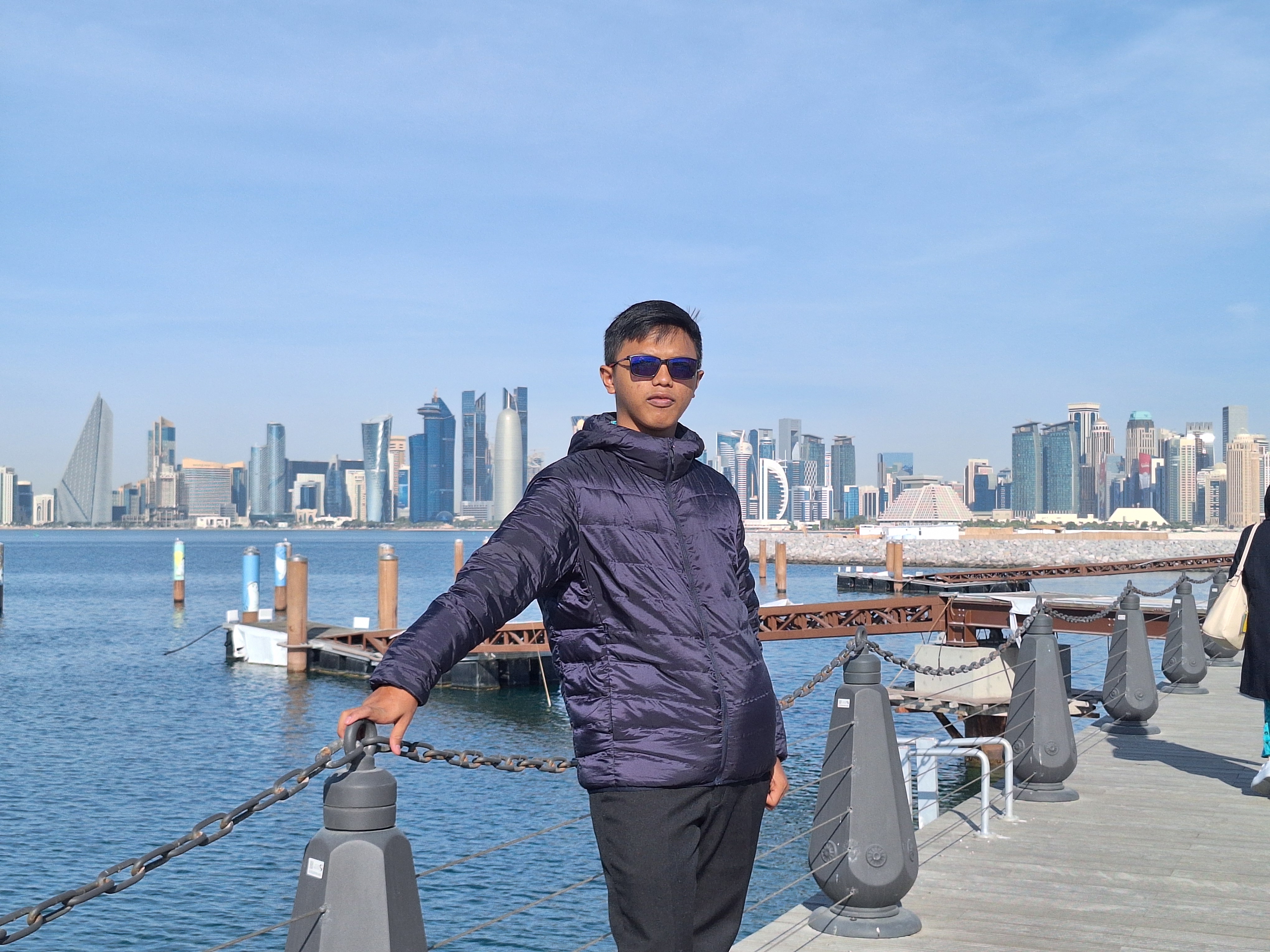 Front of men's Basic Tee in black.